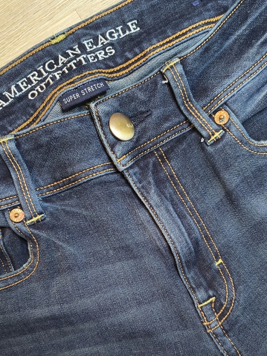 American Eagle Outfitters Denim - Mid Rise Kick Boot w'29.5" Inseam 🦅 Super Stretch American Eagle Size 10 sac340